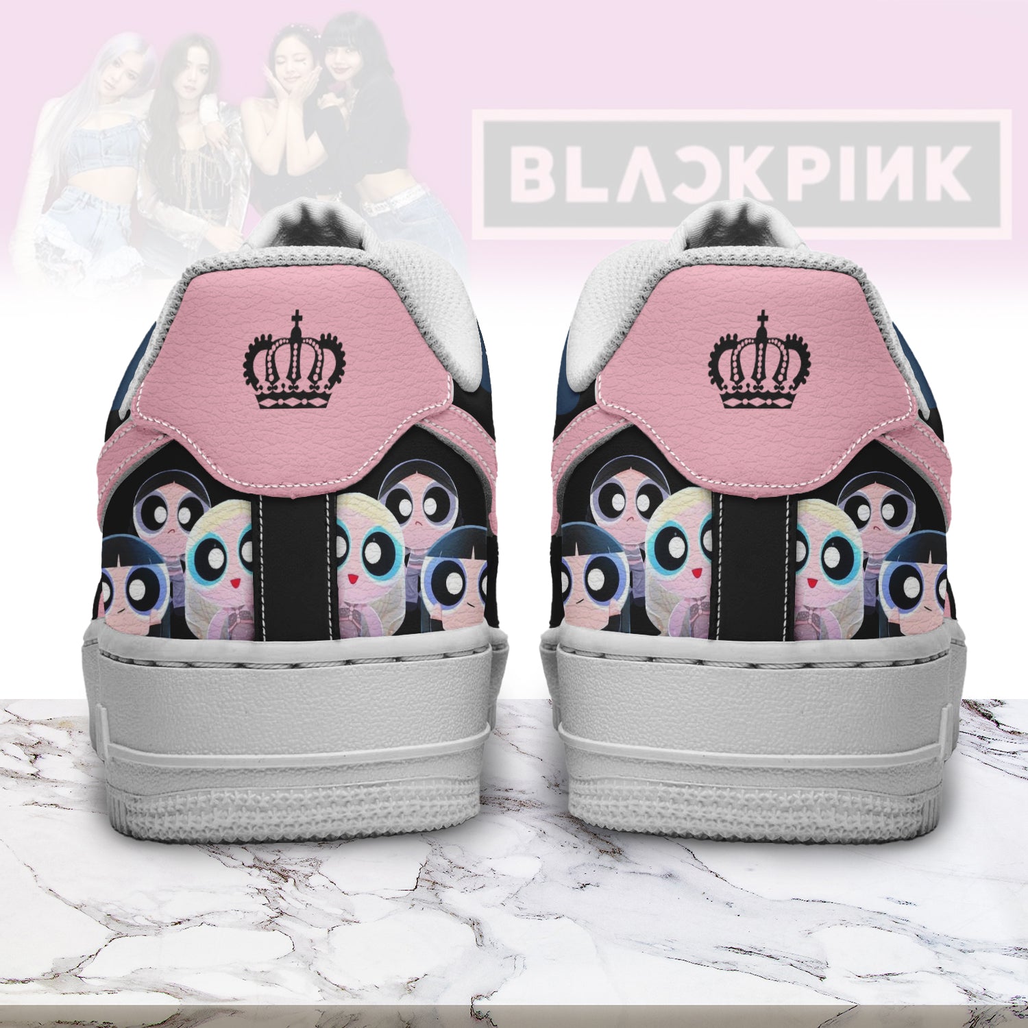 Blackpink Sport Air Low-Top Sneakers Shoes AOP For Men And Women Full Size - Image 3