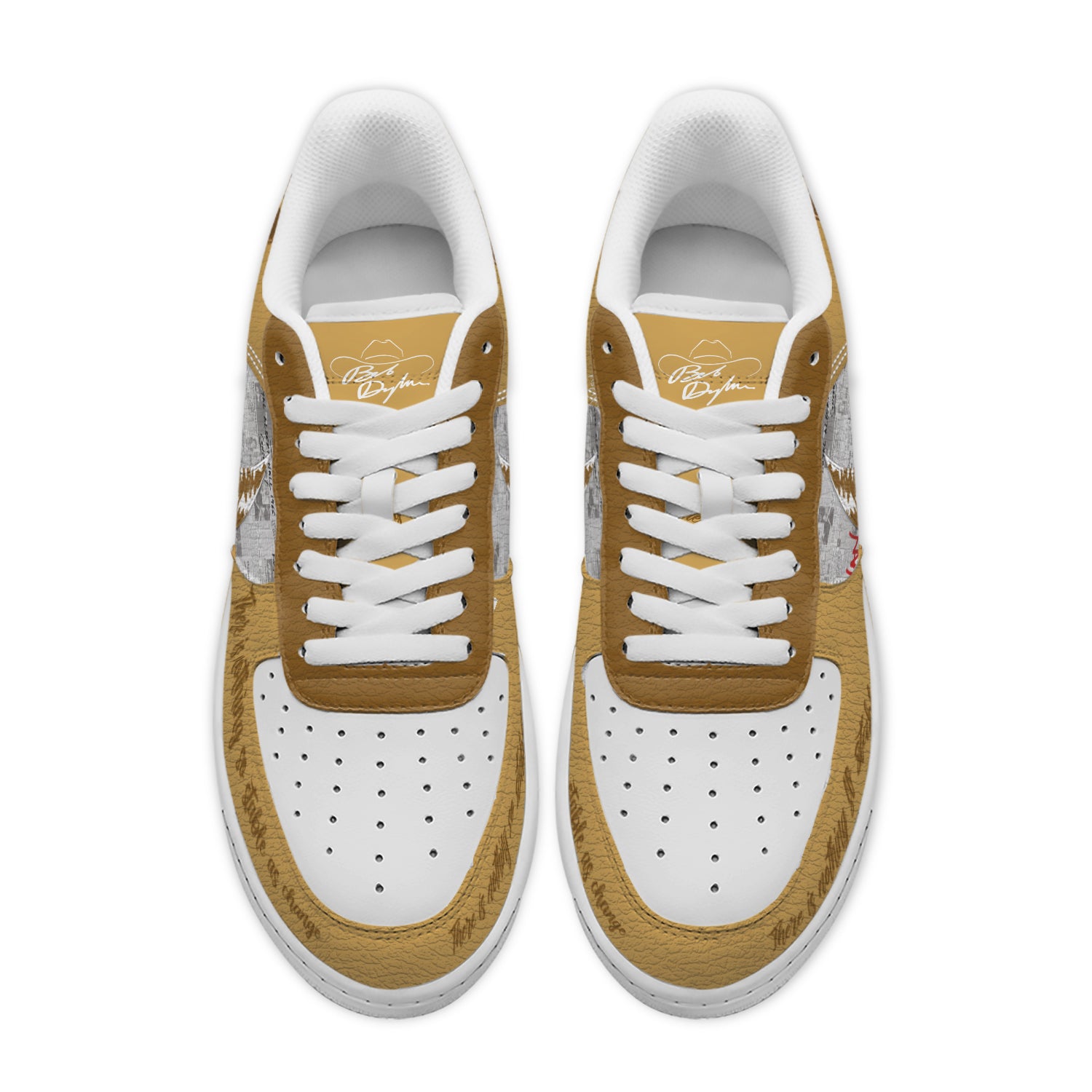 Bob Dylan Sport Air Low-Top Sneakers Shoes AOP For Men And Women Full Size - Image 3