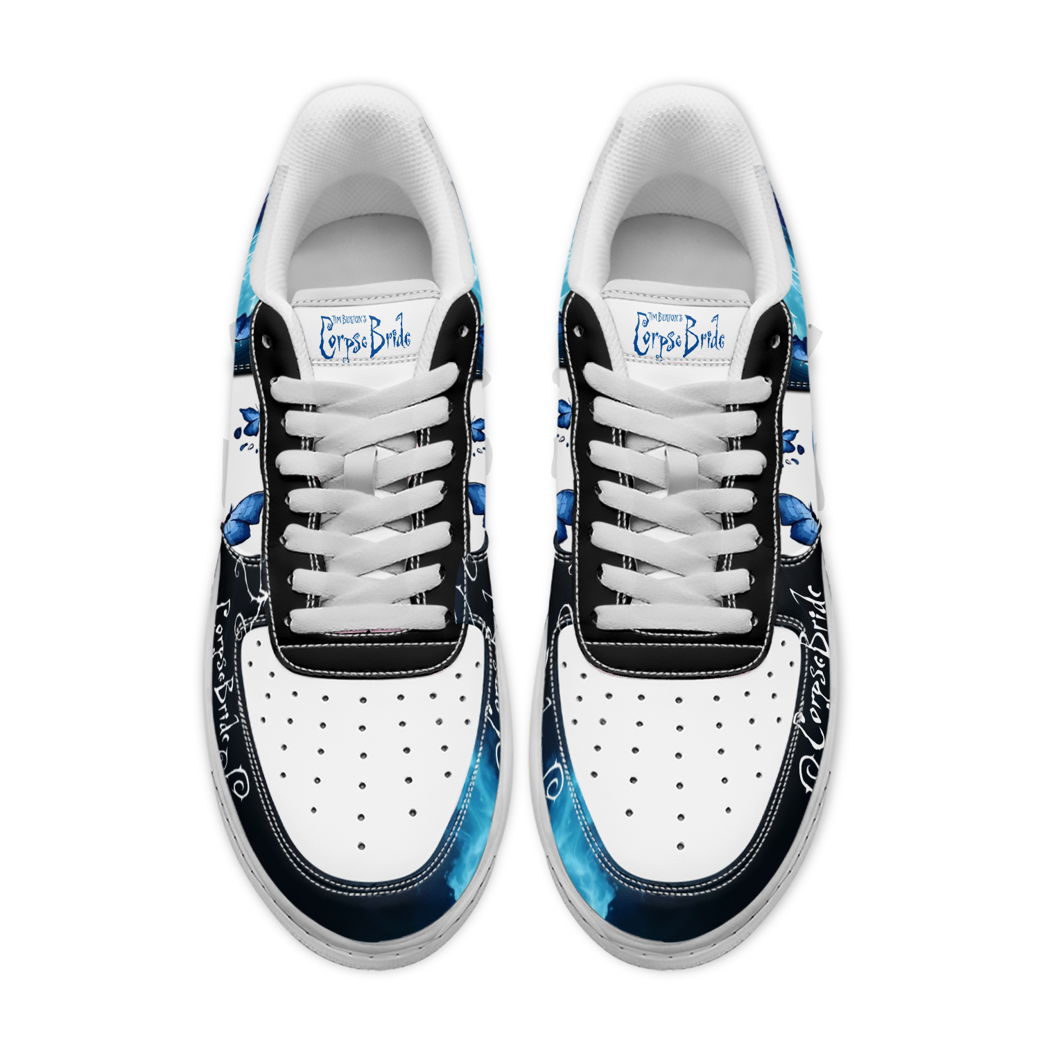 Corpse Bride x Halloween Sport Air Low-Top Sneakers Shoes AOP For Men And Women Full Size - Image 2