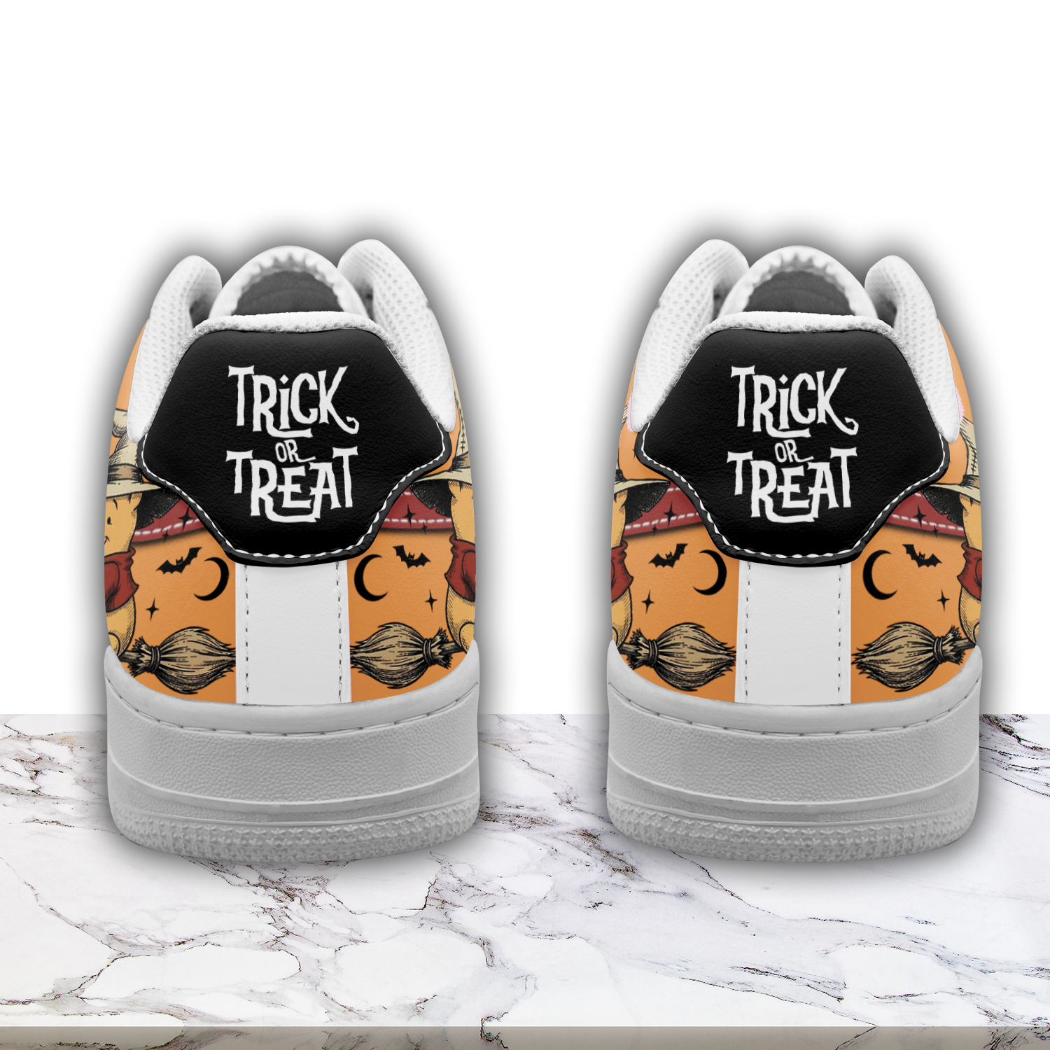 Winnie The Pooh x Halloween Sport Air Low-Top Sneakers Shoes AOP For Men And Women Full Size - Image 3