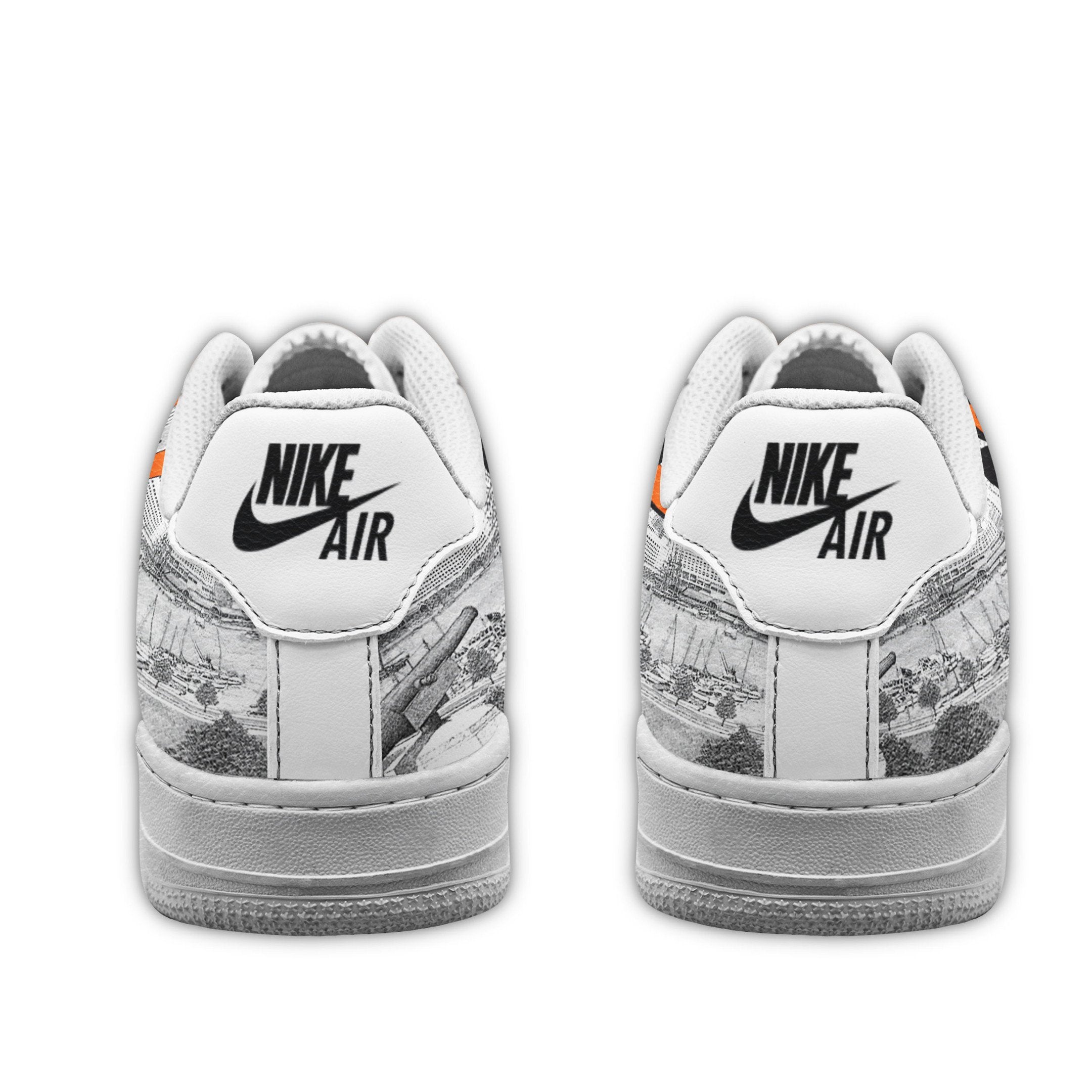 Baltimore Orioles Sport Air Low-Top Sneakers Shoes AOP For Men And Women Full Size - Image 3