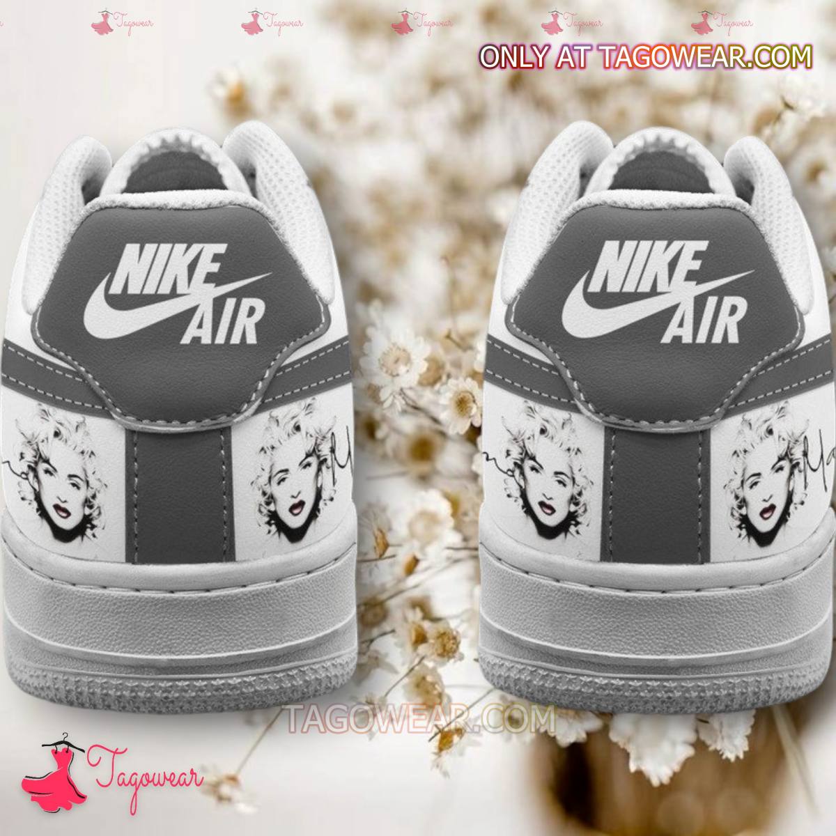 Madonna Sport Air Low-Top Sneakers Shoes AOP For Men And Women Full Size - Image 2
