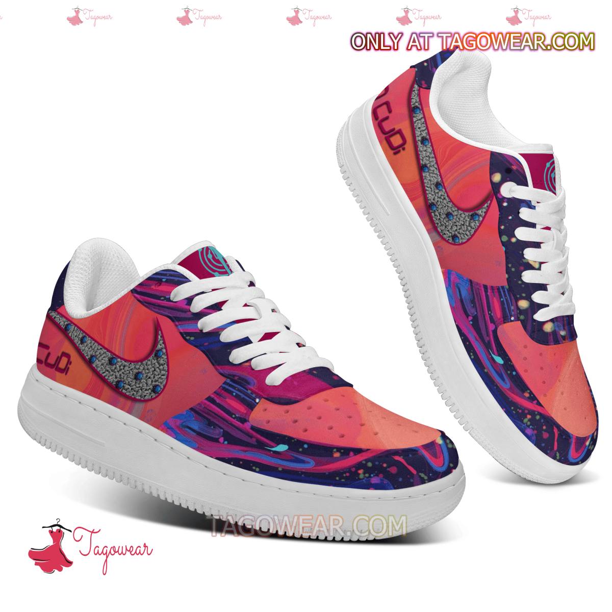 Kid Cudi Sport Air Low-Top Sneakers Shoes AOP For Men And Women Full Size - Image 2