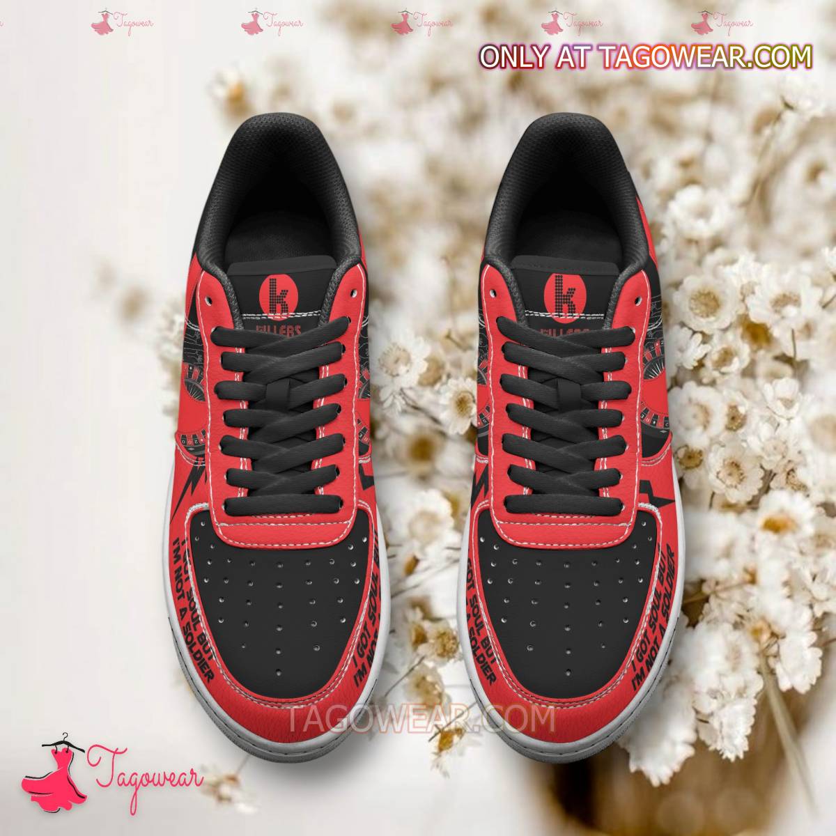 Killers Sport Air Low-Top Sneakers Shoes AOP For Men And Women Full Size - Image 3