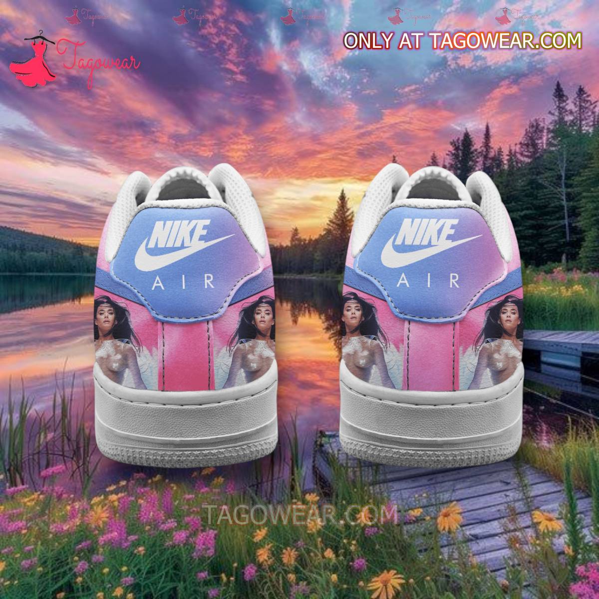 Katy Perry Sport Air Low-Top Sneakers Shoes AOP For Men And Women Full Size - Image 3