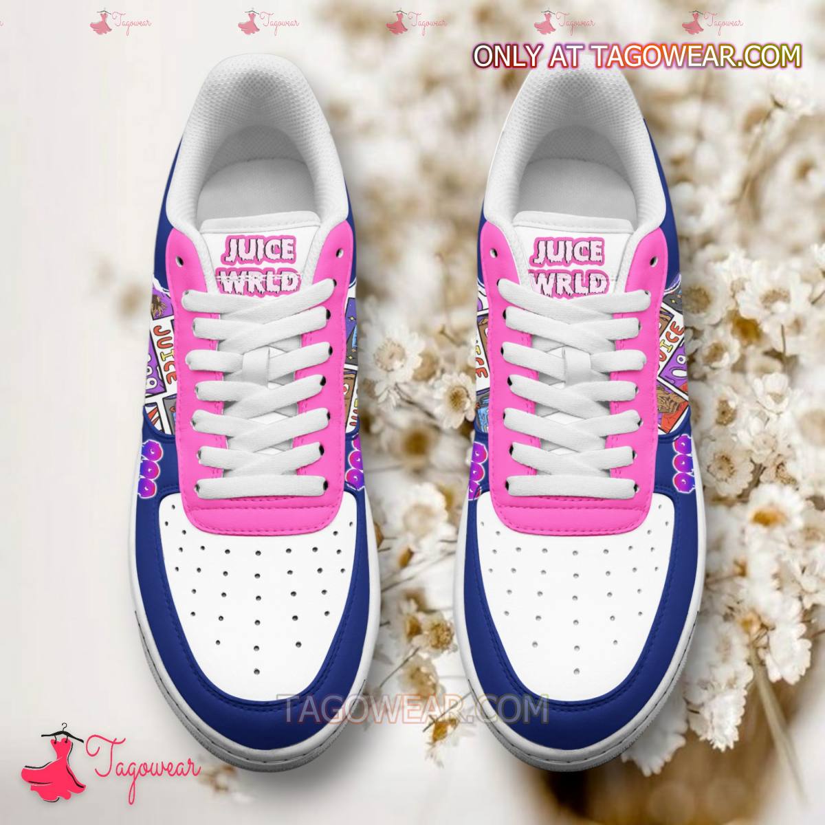 Juice Wrld 999 Car Sport Air Low-Top Sneakers Shoes AOP For Men And Women Full Size - Image 3