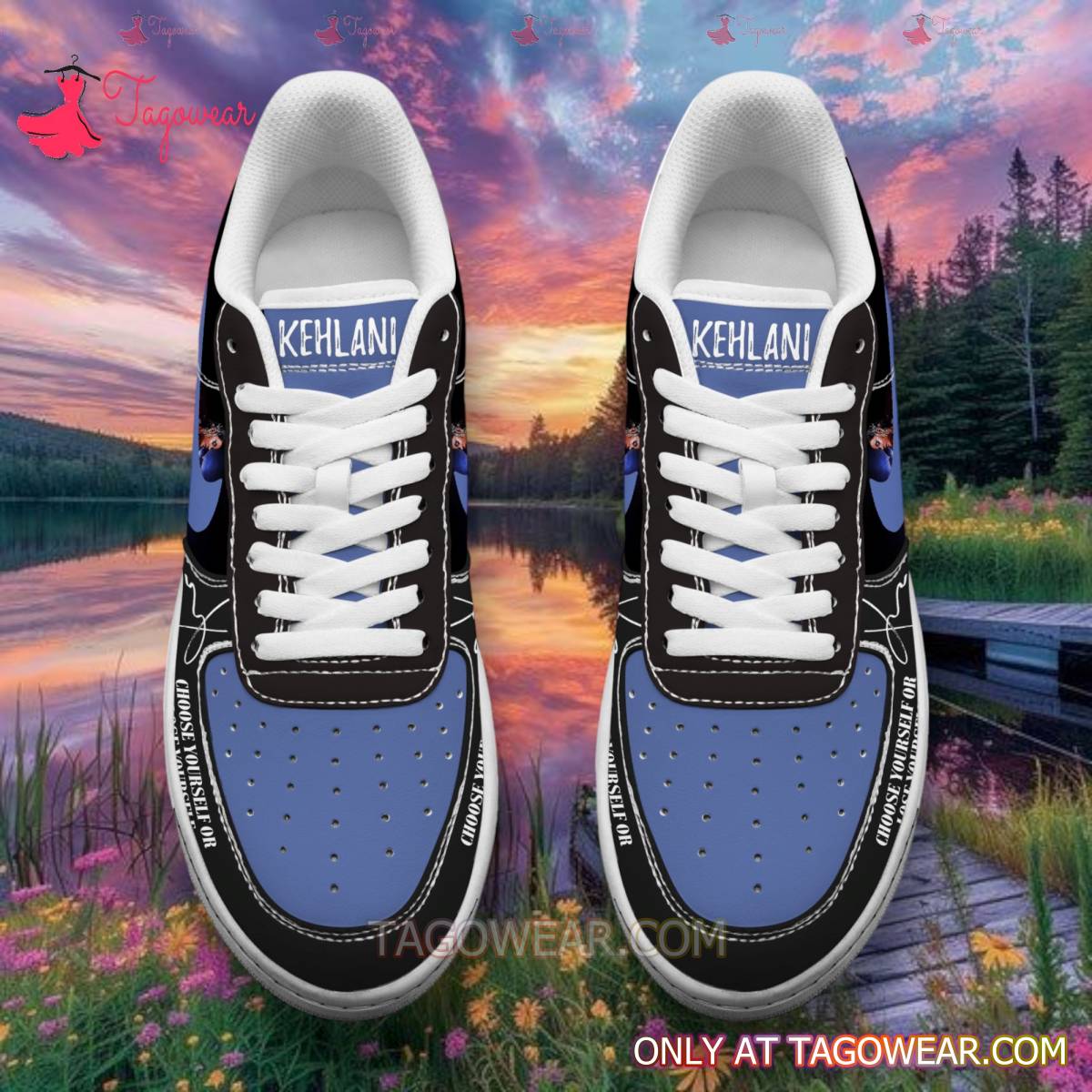 Kehlani Crash Sport Air Low-Top Sneakers Shoes AOP For Men And Women Full Size - Image 3