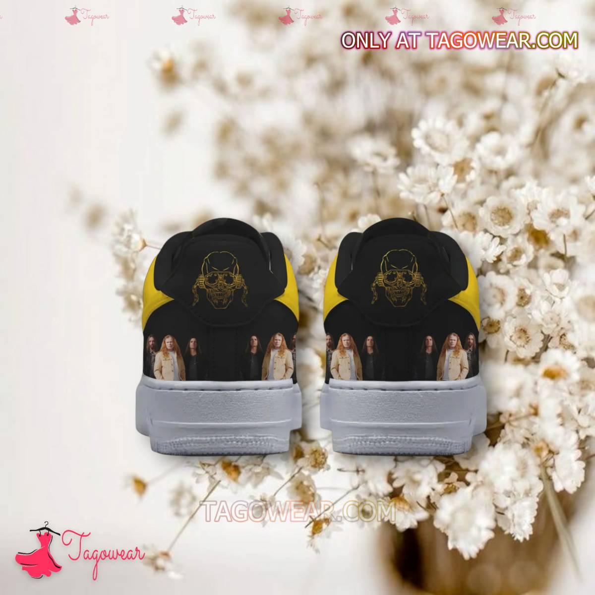 Megadeth Sport Air Low-Top Sneakers Shoes AOP For Men And Women Full Size - Image 3
