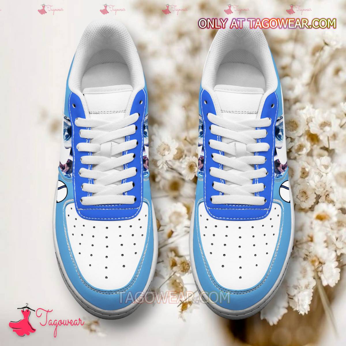 Novak Djokovic Sport Air Low-Top Sneakers Shoes AOP For Men And Women Full Size - Image 3