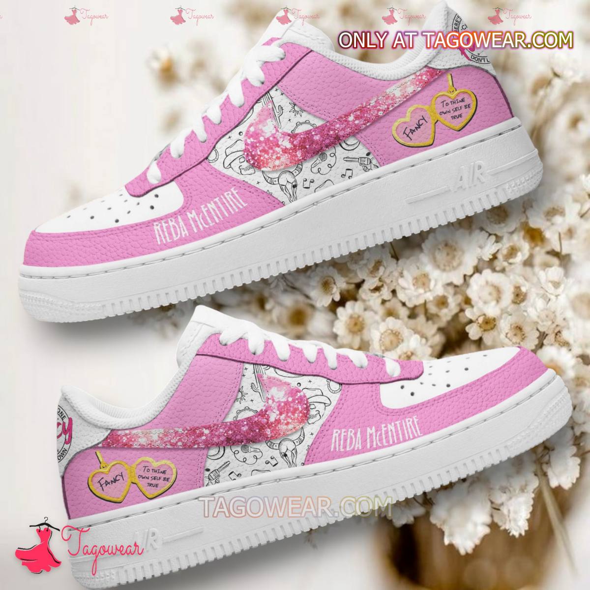 Reba Mcentire Sport Air Low-Top Sneakers Shoes AOP For Men And Women Full Size - Image 2