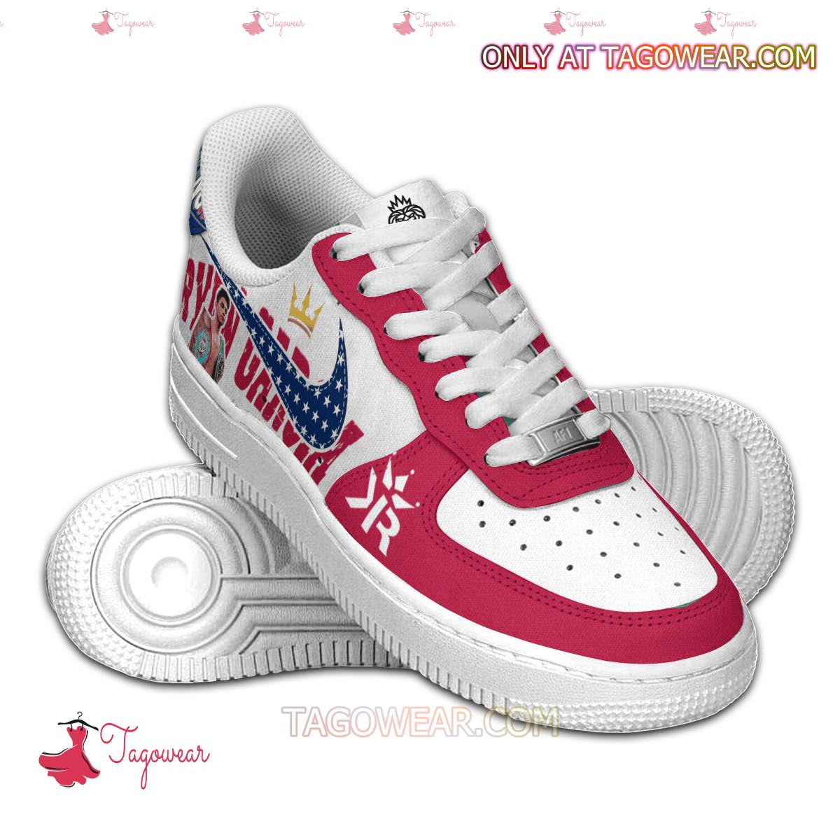 Ryan Garcia Kingry Sport Air Low-Top Sneakers Shoes AOP For Men And Women Full Size - Image 3