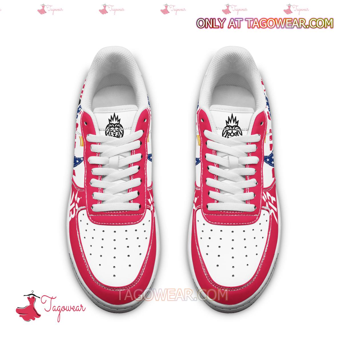 Ryan Garcia Kingry Sport Air Low-Top Sneakers Shoes AOP For Men And Women Full Size - Image 4