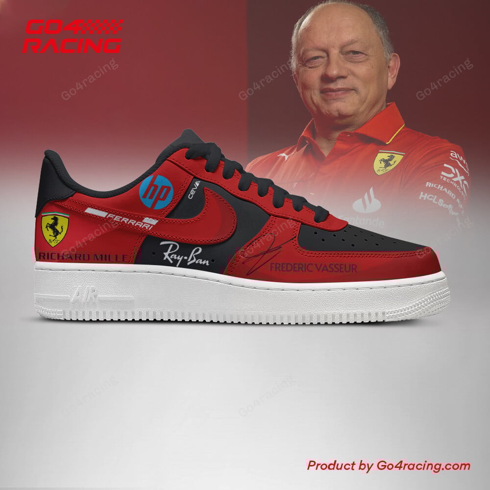 Frederic Vasseur Sport Air Low-Top Sneakers Shoes AOP For Men And Women Full Size - Image 3