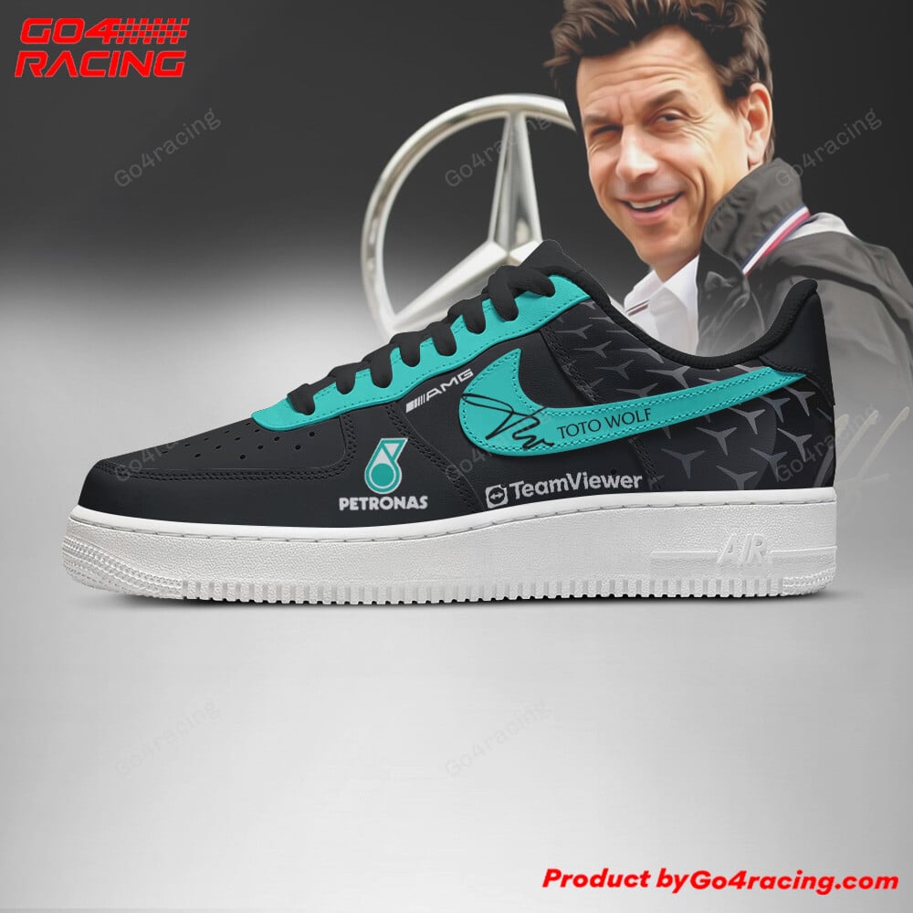 Toto Wolff - Principals Mercedes Sport Air Low-Top Sneakers Shoes AOP For Men And Women Full Size - Image 2
