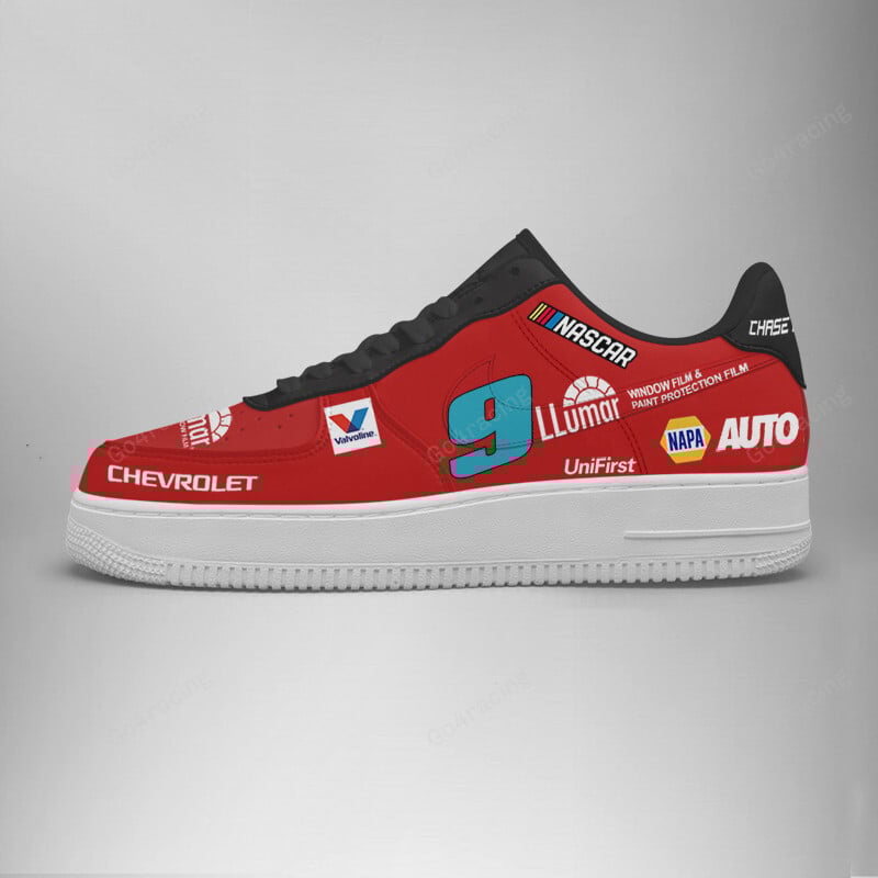 Hendrick Motorsports Chase Elliott Sport Air Low-Top Sneakers Shoes AOP For Men And Women Full Size - Image 2