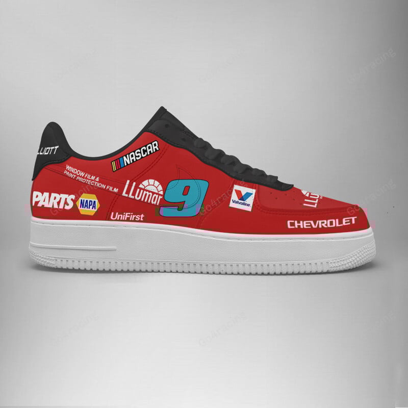 Hendrick Motorsports Chase Elliott Sport Air Low-Top Sneakers Shoes AOP For Men And Women Full Size - Image 3