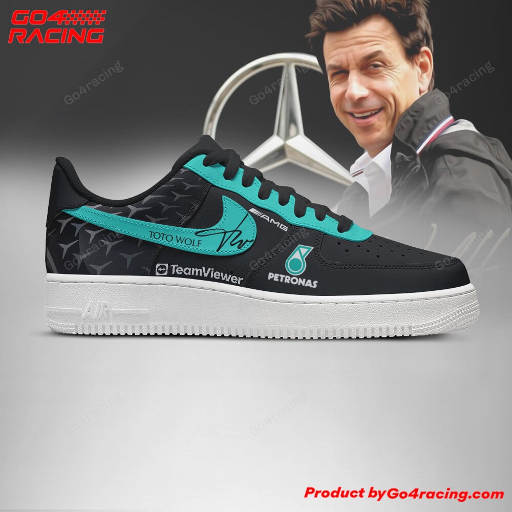 Toto Wolff - Principals Mercedes Sport Air Low-Top Sneakers Shoes AOP For Men And Women Full Size - Image 3