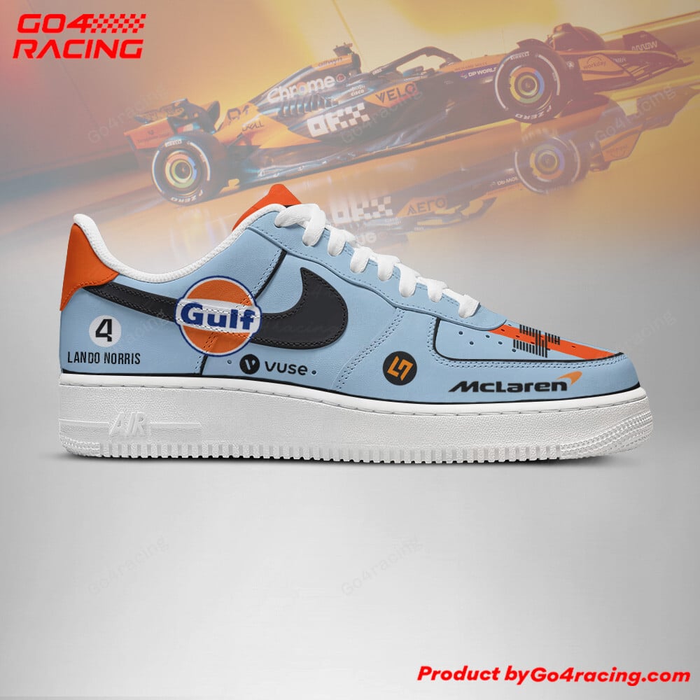 Lando Norris - Mclaren Formula Sport Air Low-Top Sneakers Shoes AOP For Men And Women Full Size - Image 3