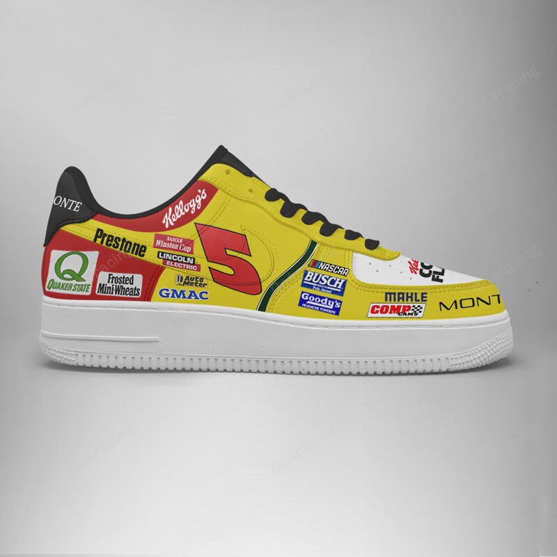 Terry Labonte Hendrick Motorsports Sport Air Low-Top Sneakers Shoes AOP For Men And Women Full Size - Image 3