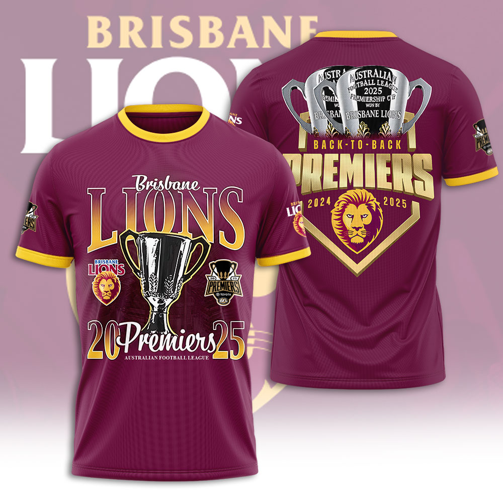 Brisbane Lions 2025 Shirt For Men