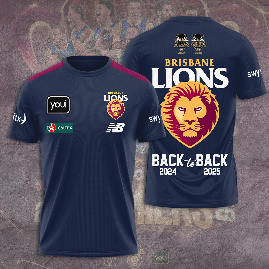 Brisbane Lions Premiers 2025 Shirt For Men