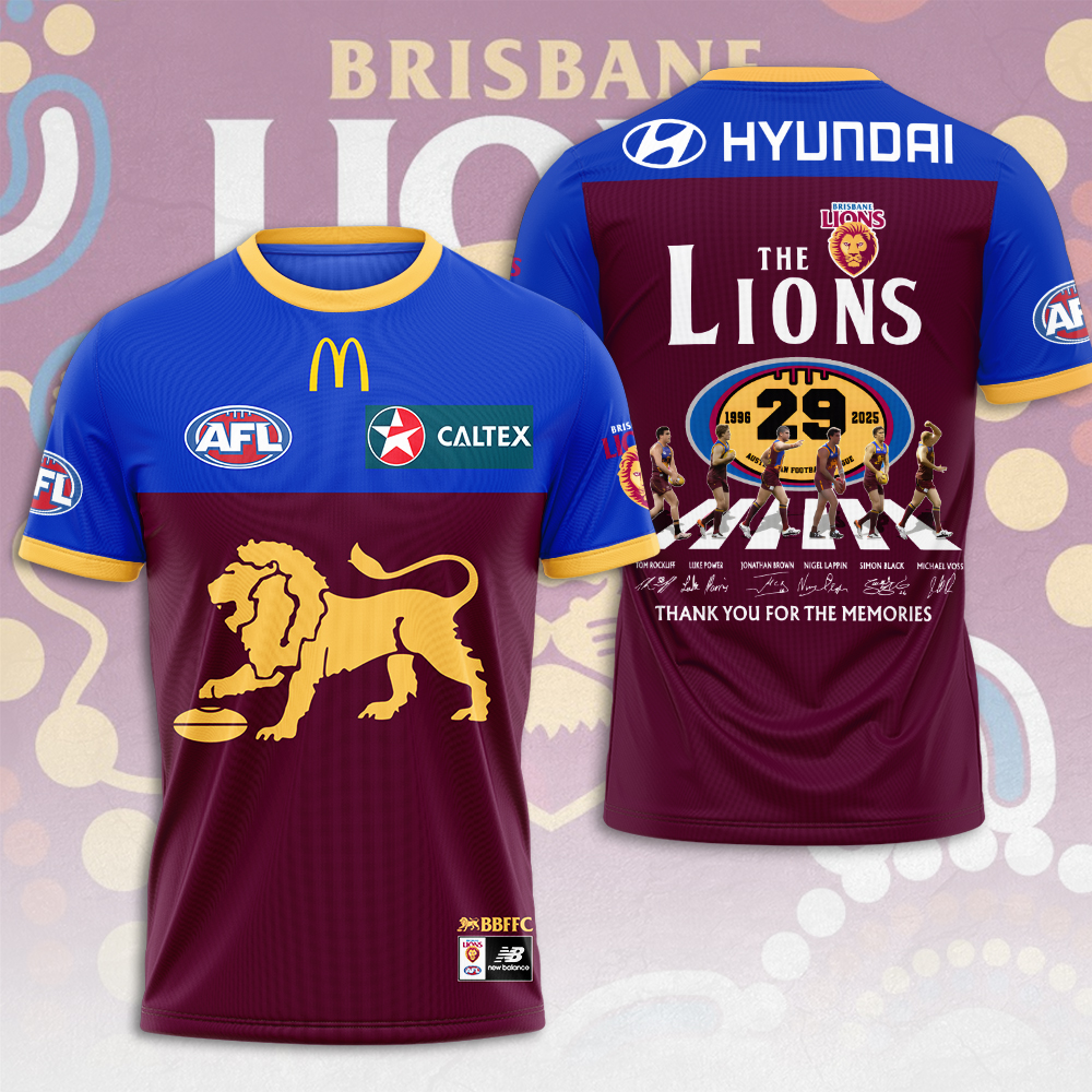 Brisbane Lions 3D Shirt