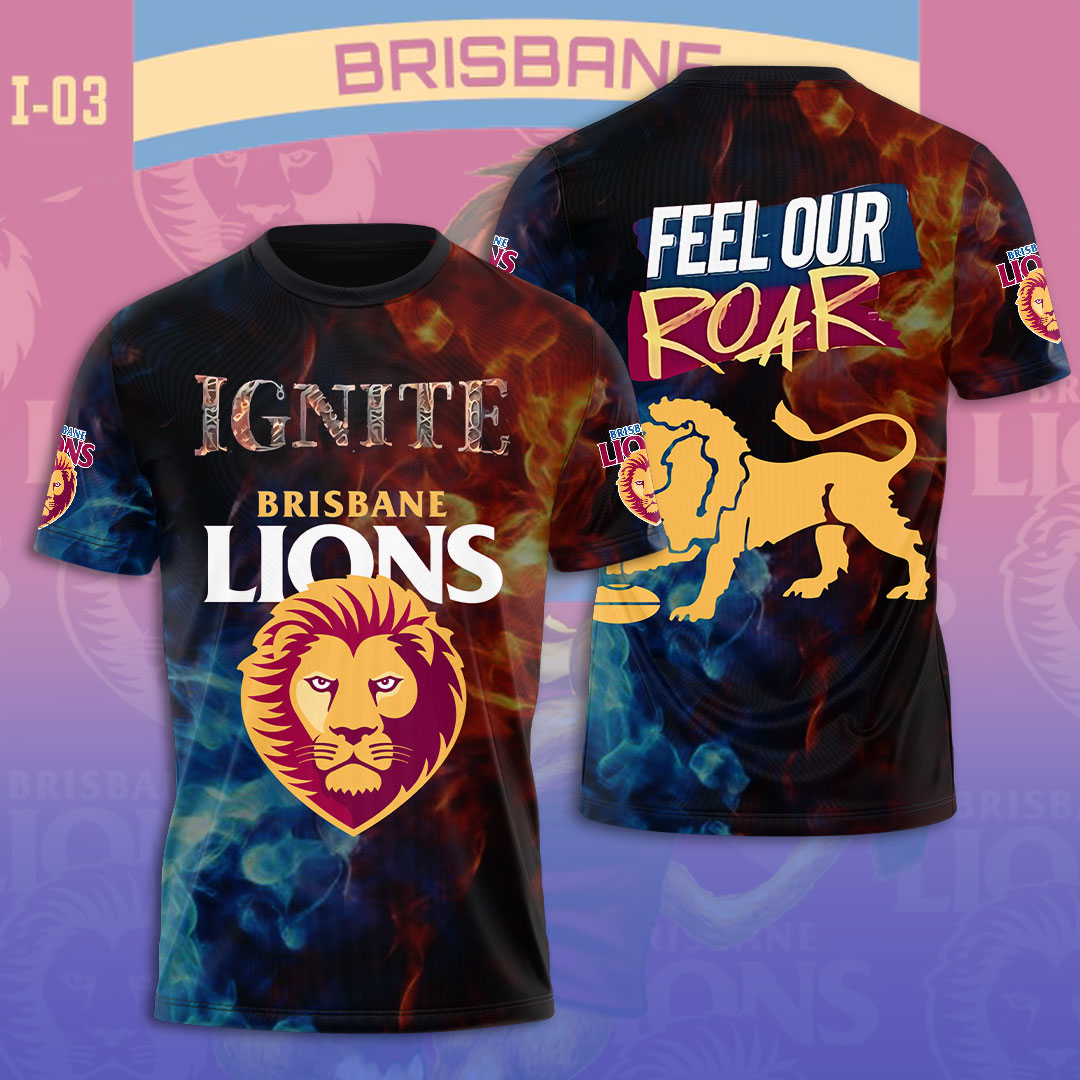 Brisbane Lions 3D Shirt