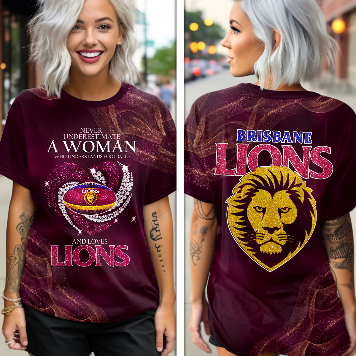 Brisbane Lions 3D Shirt