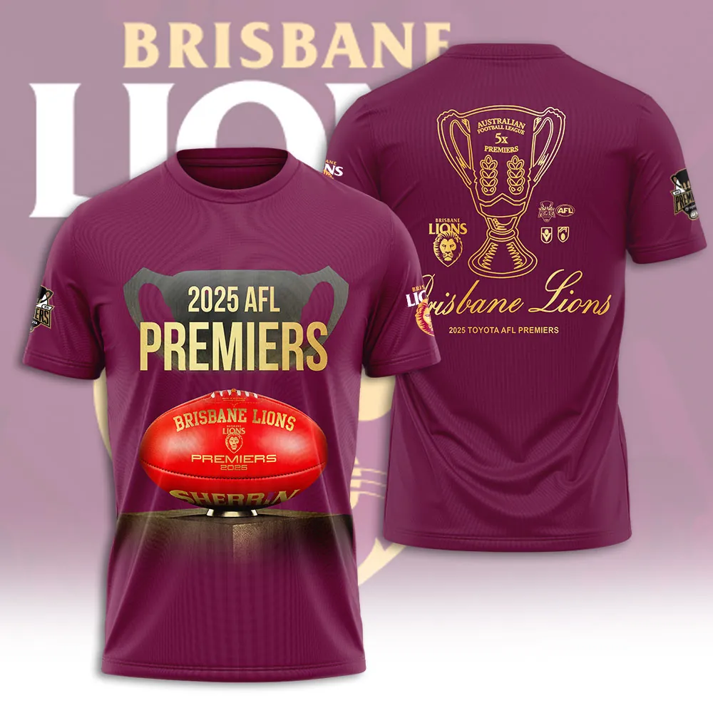 Brisbane Lions 2025 Shirt For Men