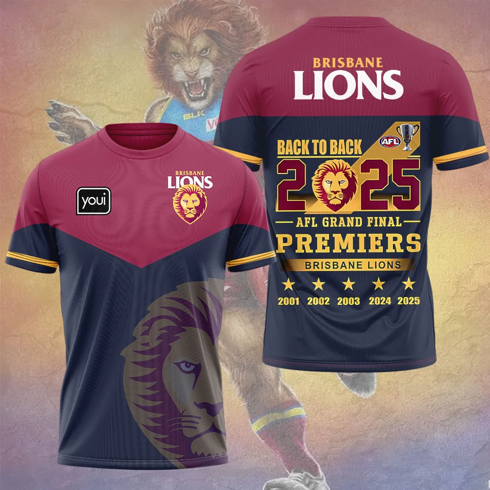 Brisbane Lions 3D Shirt