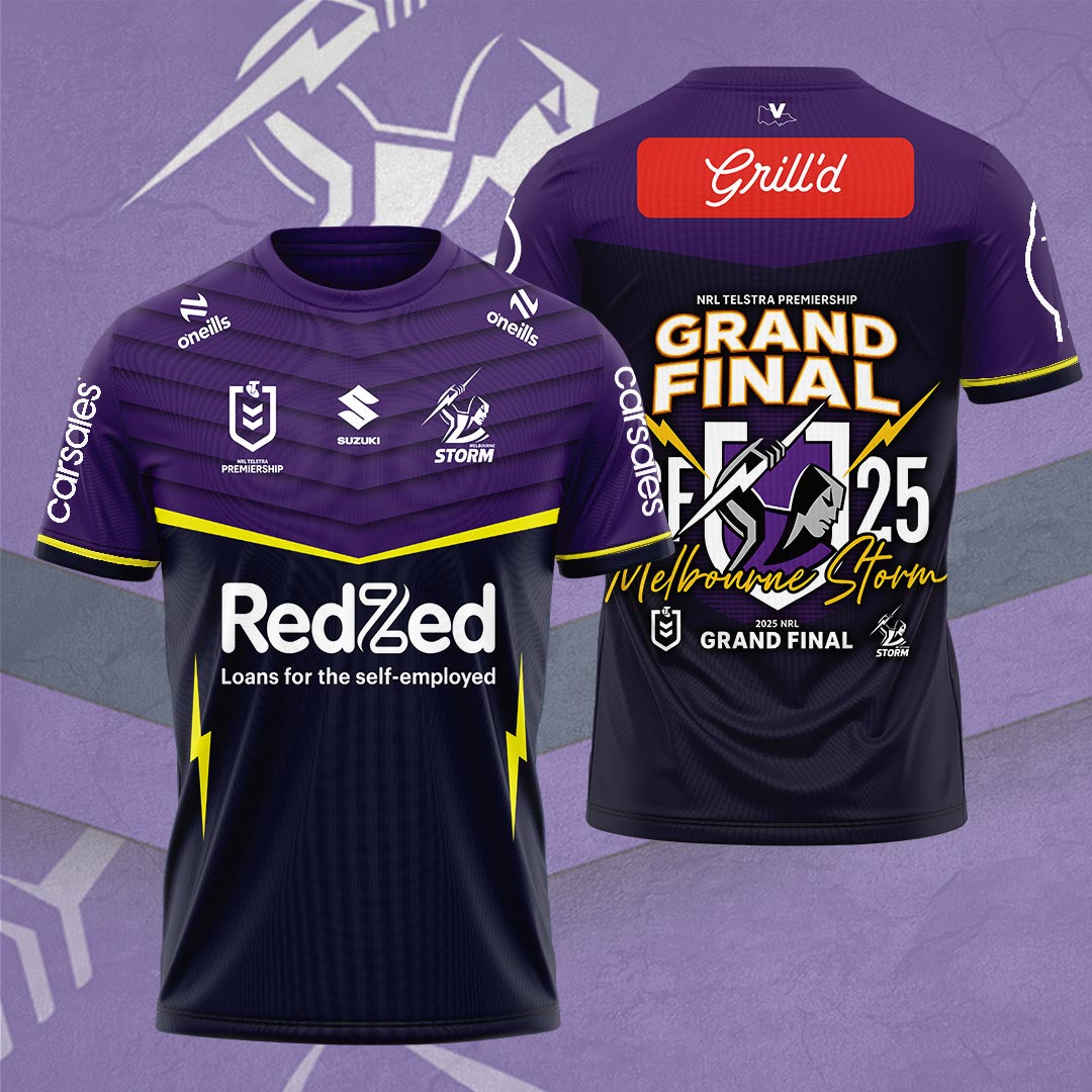Melbourne Storm Grand Final 2025 Shirt For Men