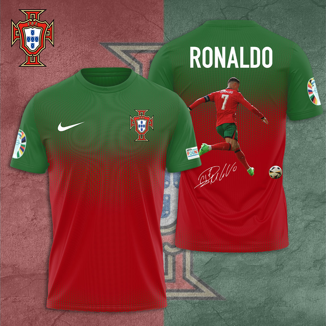 Cristiano Ronaldo X Portugal National Football Team 3D Shirt