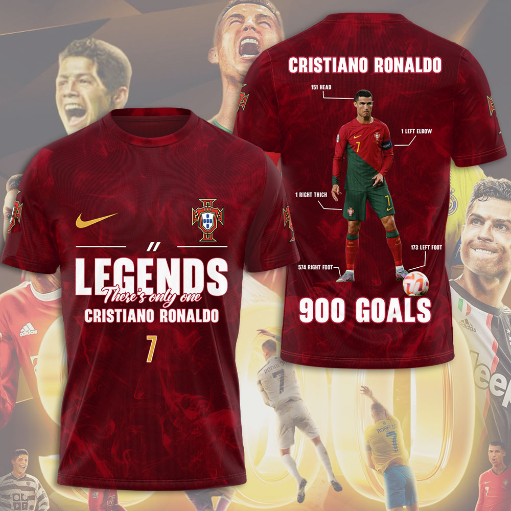 Cristiano Ronaldo X Portugal National Football Team 3D Shirt