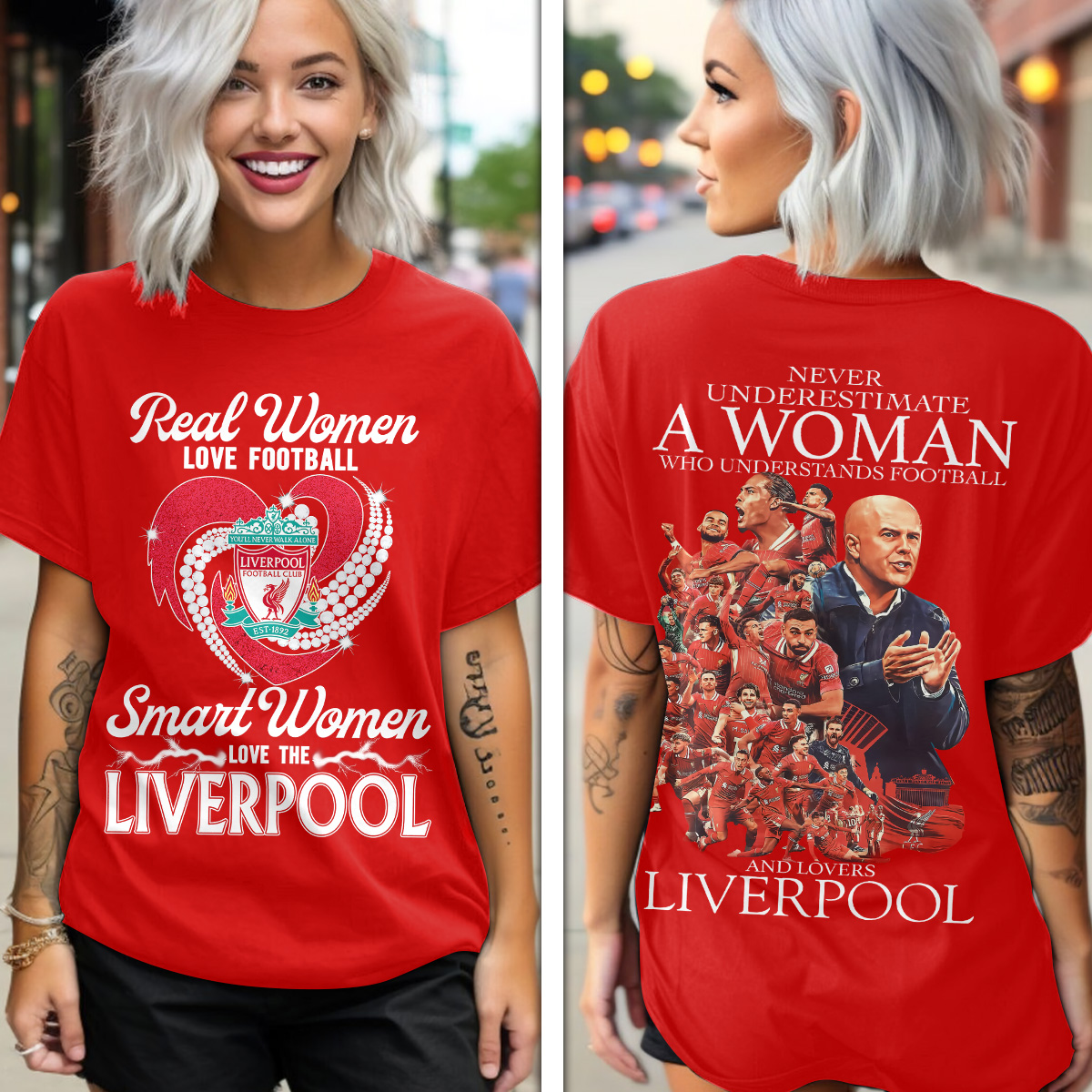 Liverpool Fc 2025 Premier League Champions 3D Shirt