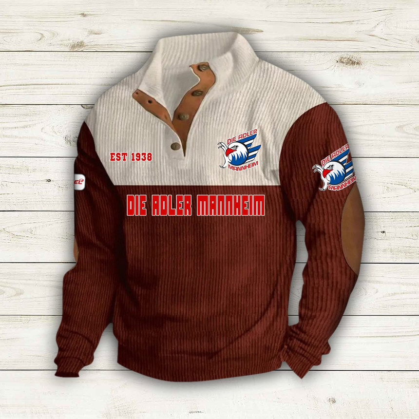 Adler Mannheim Button Quarter Sweater