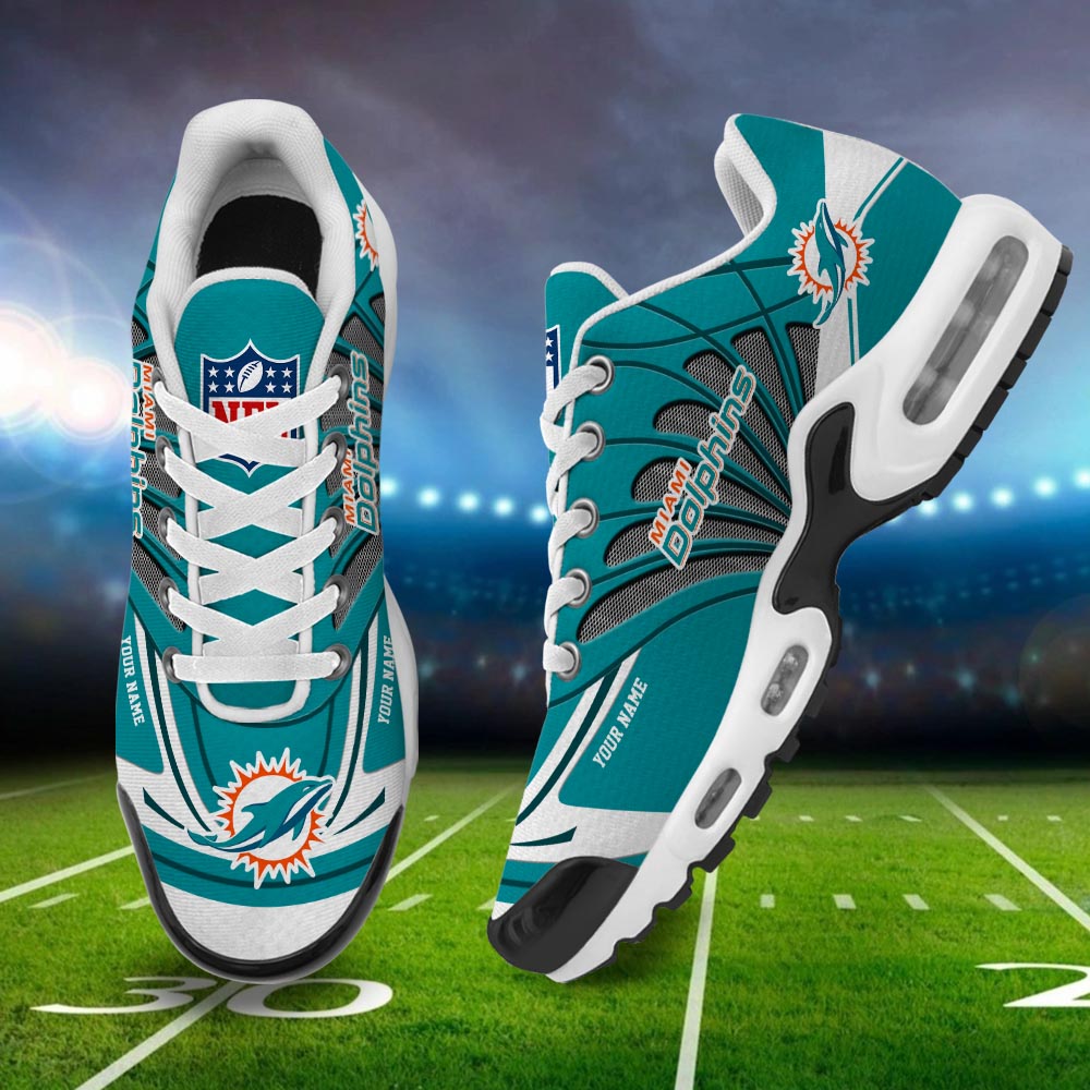 Miami Dolphins TN Sport Shoes Logo Teams For Fans - Image 2