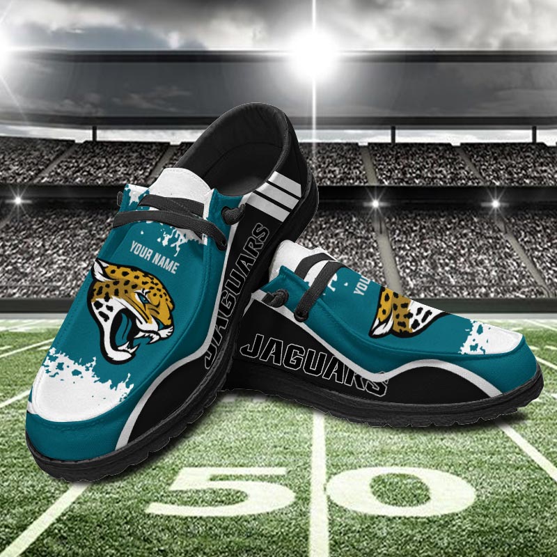 Jacksonville Jaguars Hey  Dude Shoes Printed For Men And Women - Image 2