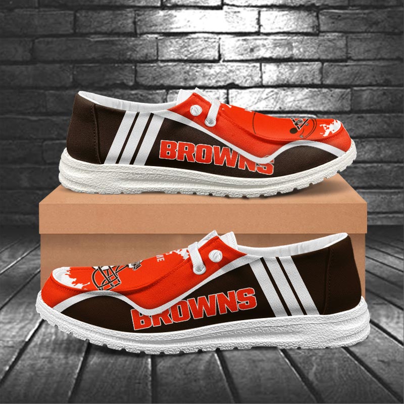 Cleveland Browns Hey Dude Shoes Printed For Men And Women - Image 4