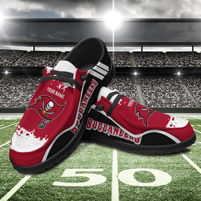 Tampa Bay Buccaneers Hey  Dude Shoes Printed For Men And Women - Image 2