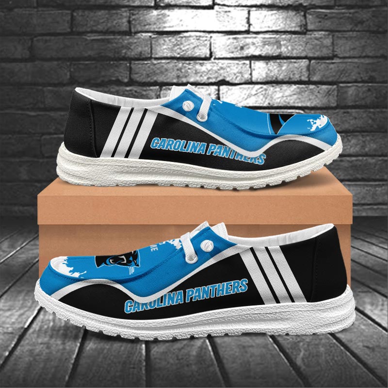 Carolina Panthers Hey  Dude Shoes Printed For Men And Women - Image 4