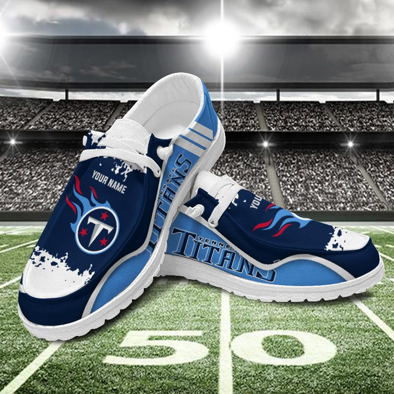 Tennessee Titans Hey  Dude Shoes Printed For Men And Women - Image 3