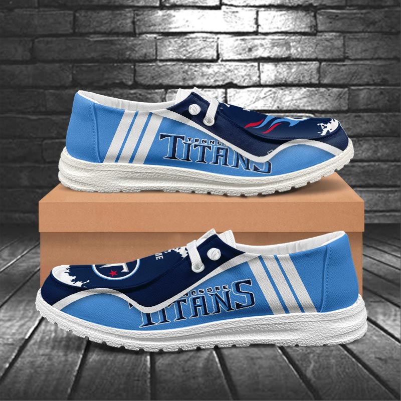 Tennessee Titans Hey  Dude Shoes Printed For Men And Women - Image 4