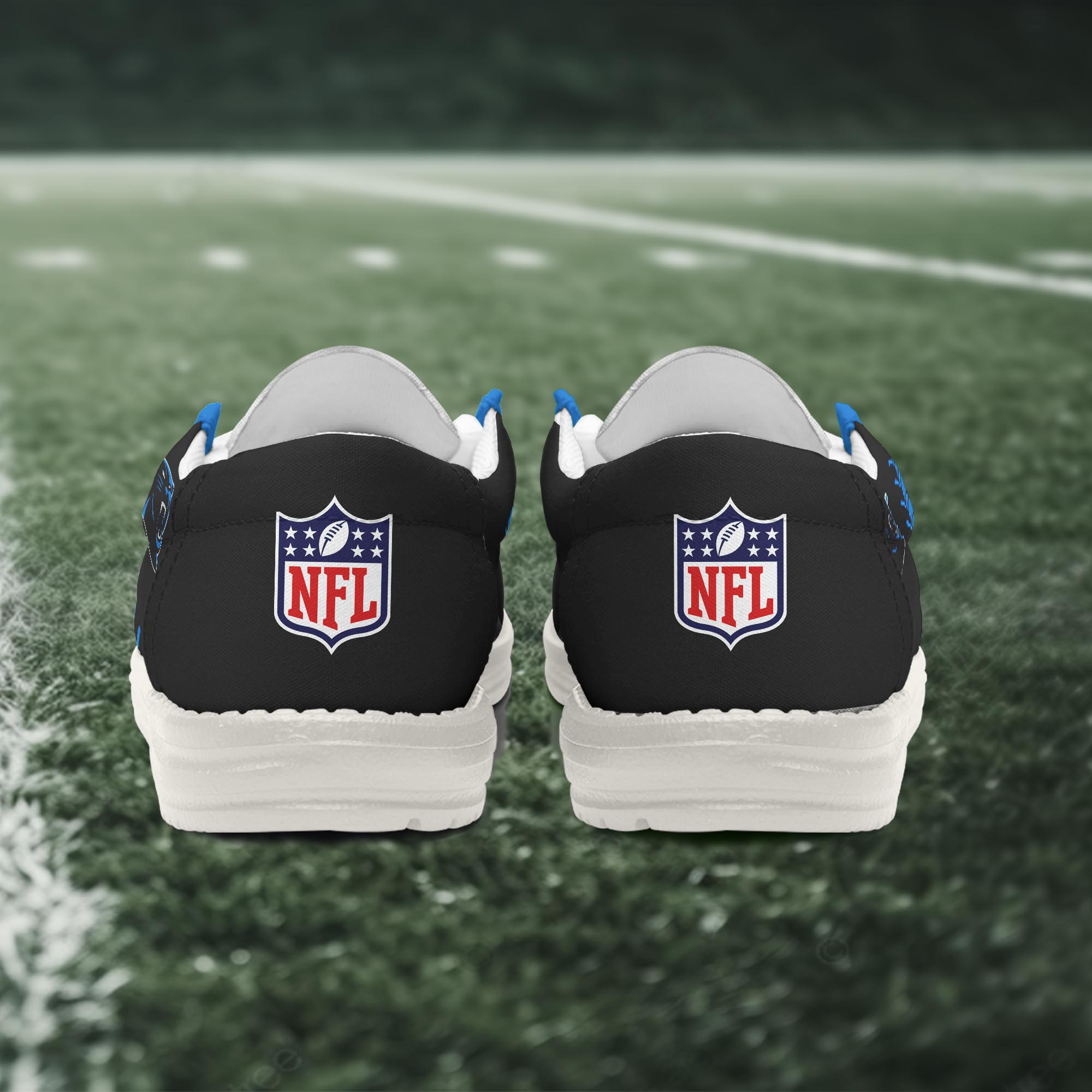 Carolina Panthers Thickened Hey  Dude Shoes Printed For Men And Women - Image 4