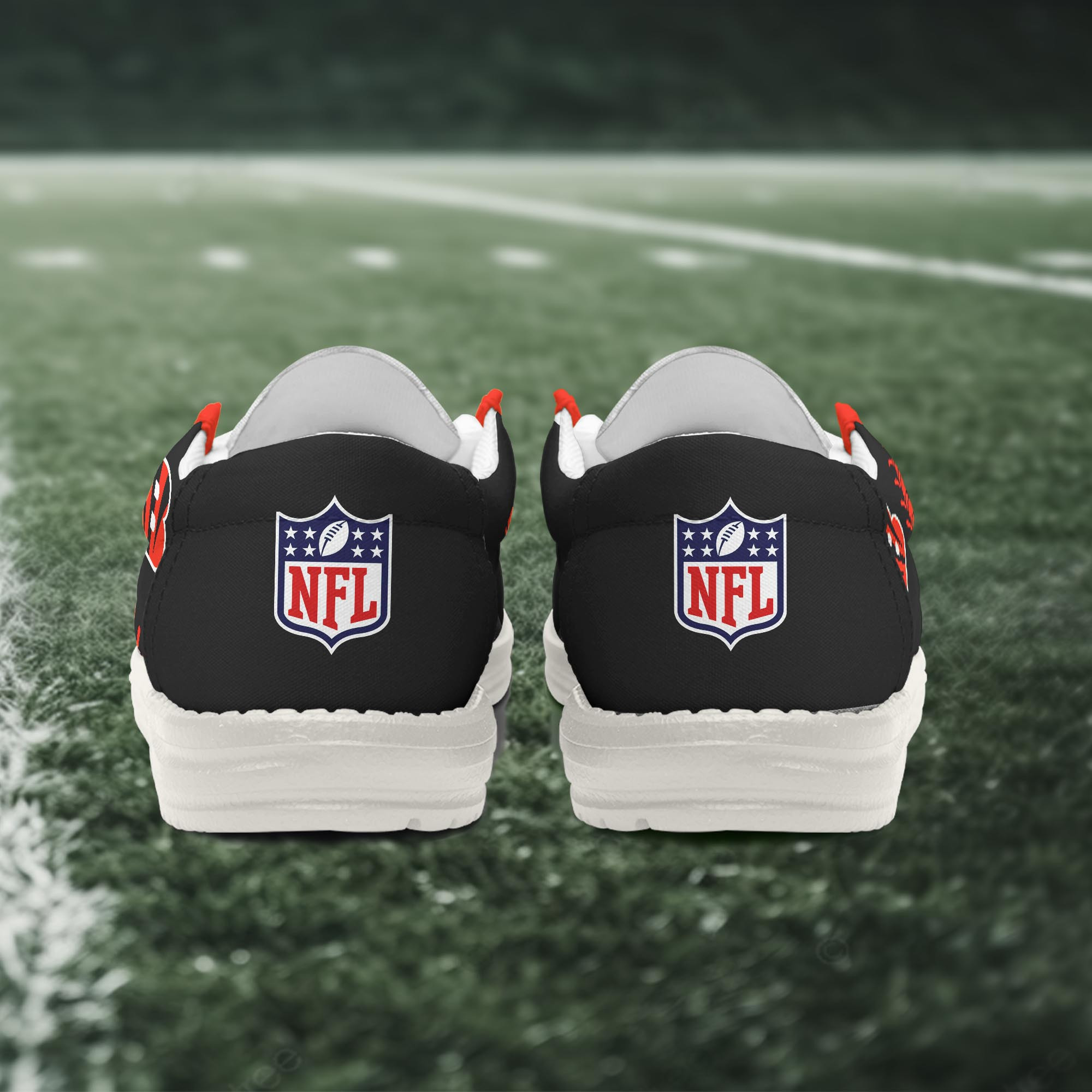 Cincinnati Bengals Thickened Hey Dude Shoes Printed For Men And Women - Image 4
