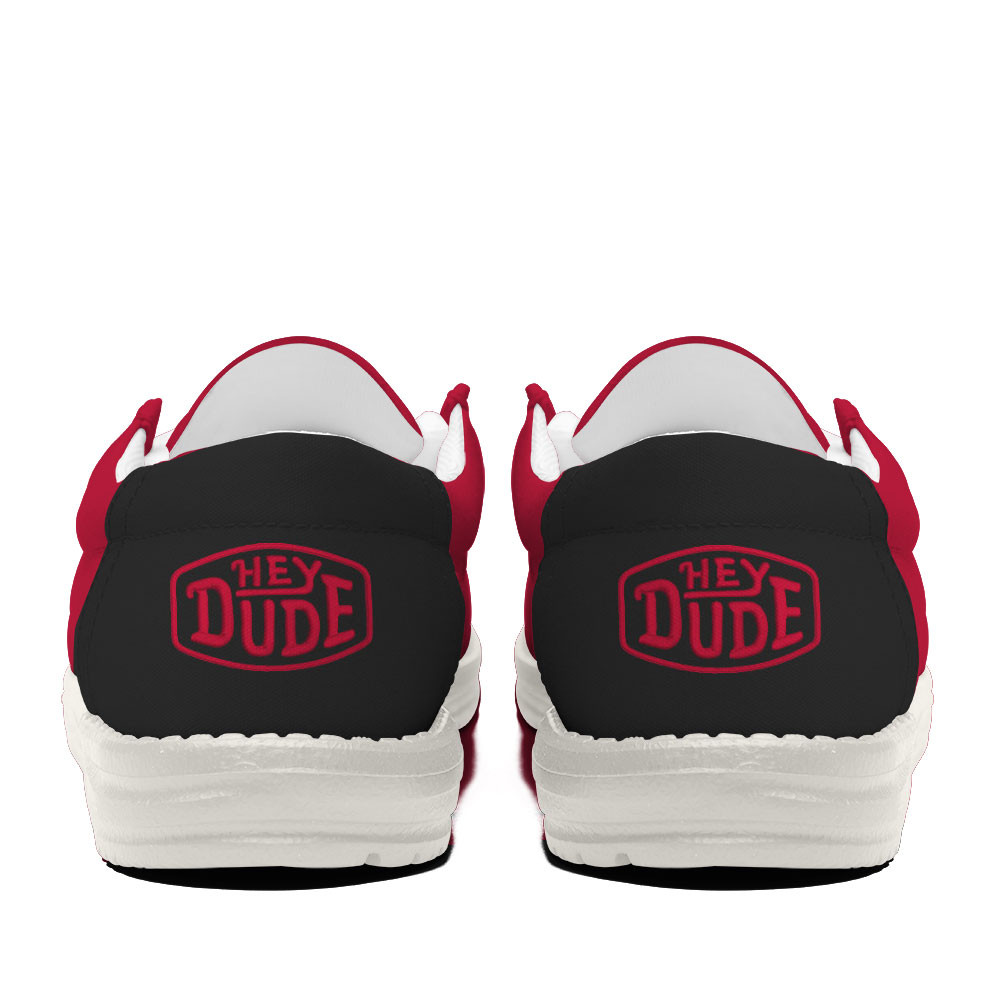 Northern Illinois Huskies Football Hey Dude Canvas Loafer Shoes For Men And Women - Image 4