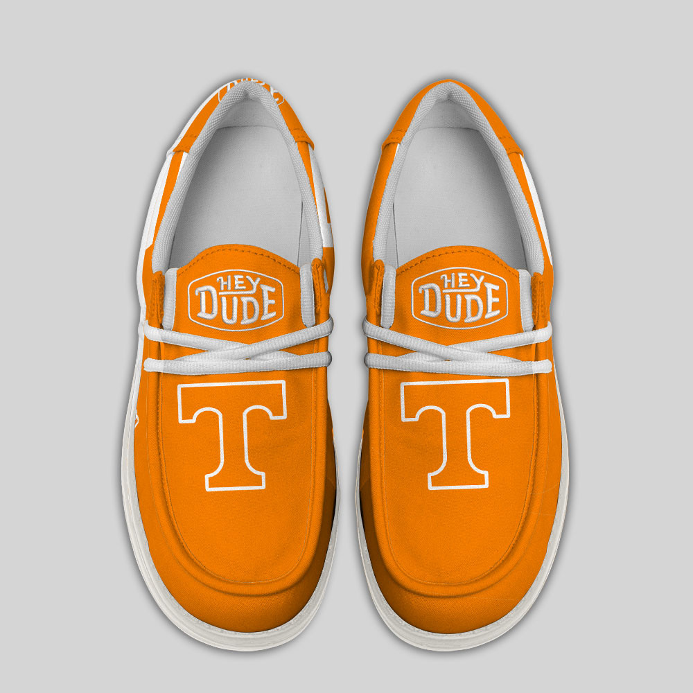 Tennessee Volunteers Hey Dude Canvas Loafer Shoes - Image 4