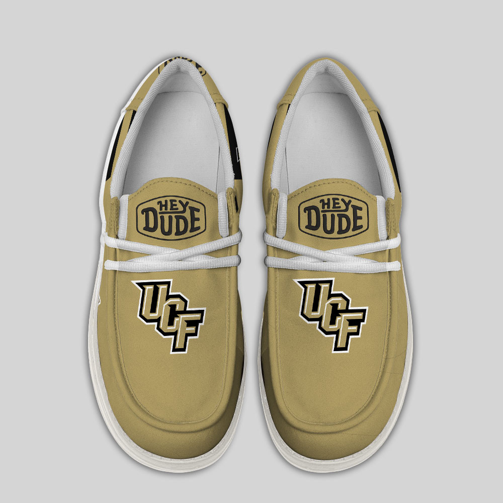 UCF Knights Hey Dude Canvas Loafer Shoes - Image 4