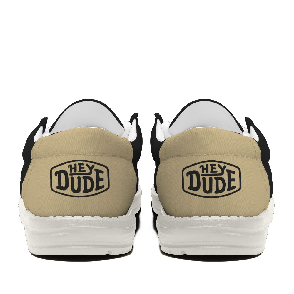 New Orleans Saints Football Hey Dude Canvas Loafer Shoes For Men And Women - Image 4