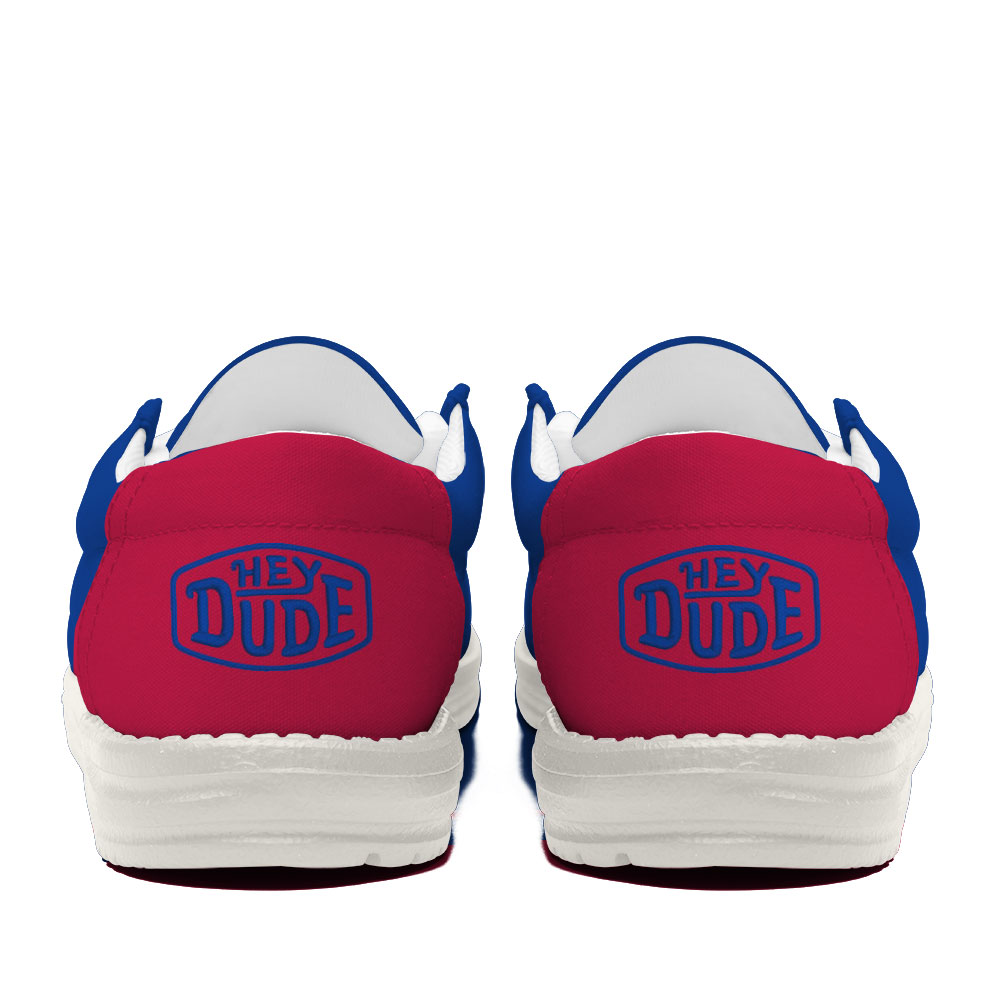Buffalo Bills Football Hey Dude Canvas Loafer Shoes For Men And Women - Image 4
