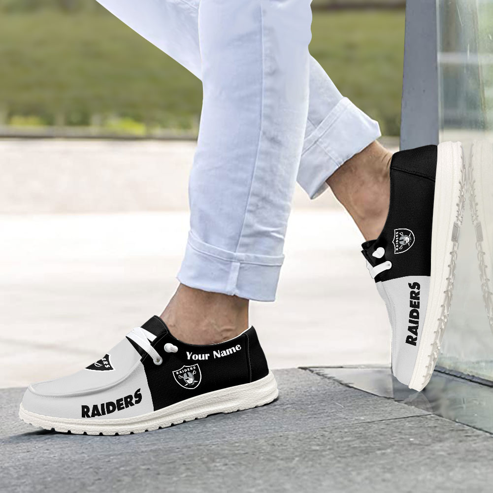 Las Vegas Raiders Hey Dude Sport Shoes - Image 2